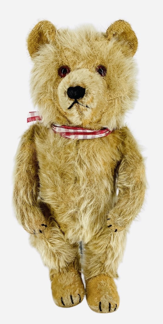 Vintage Chiming Teddy Bear likely Chiltern. (1 of 5)