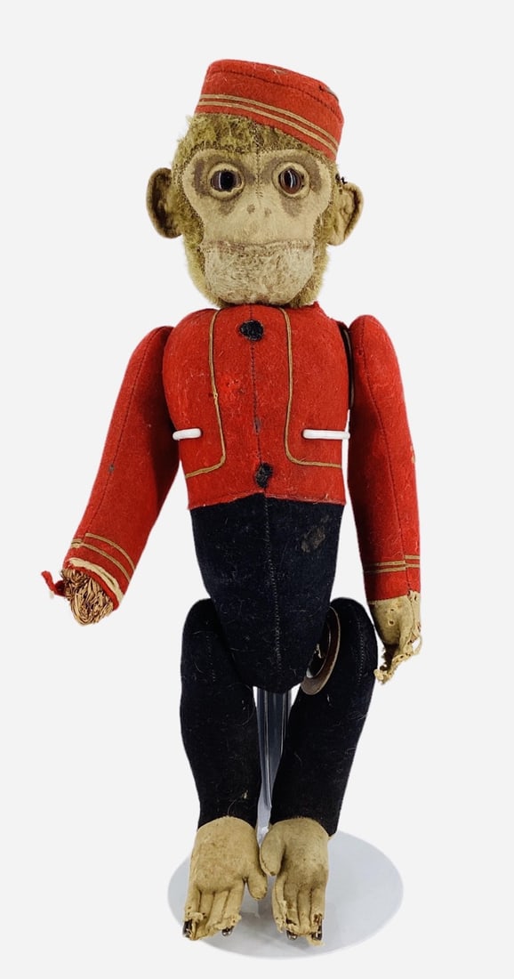 Early Schuco Bell Hop "Yes/No" Monkey. (1 of 6)