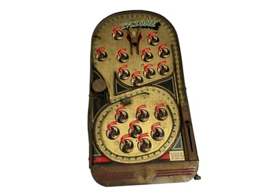 Electric Cyclone Pinball Table Game