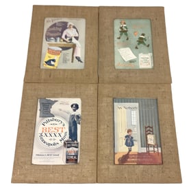 Framed Advertising Pieces