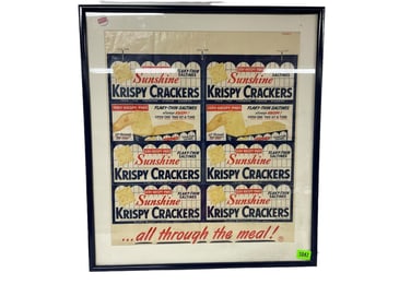 Sunshine Kristy Crackers Sign.
