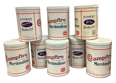 Borden Campfire Marshmallow Tins
