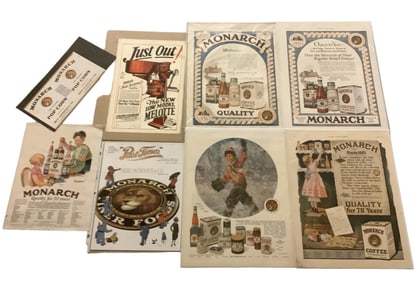 Advertising Material for Monarch and Melotte