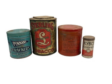 Variety of Tins