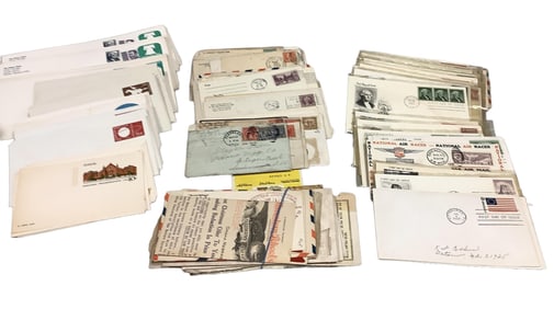 "First Day of Issue" Stamps and Stamps on Empty Envelopes