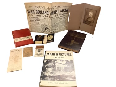 Collection of WWI Memorabilia