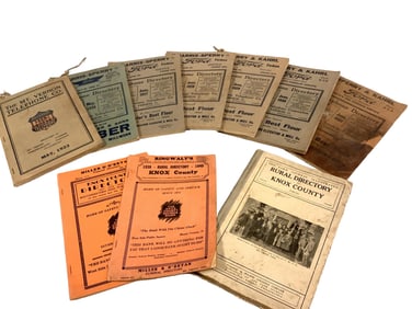 Collection of Phone Books