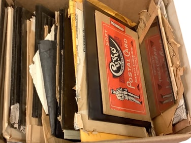 Lot of Glass Negatives