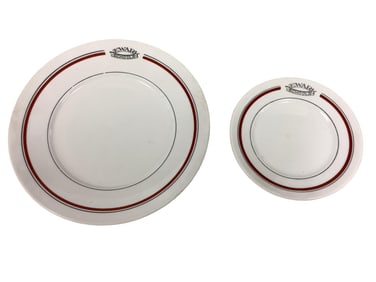 Set of Newark Schools Dinnerware