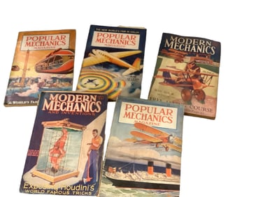 Popular Mechanics Magazines