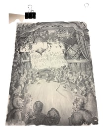 Signed Richard Sedlon Pencil Illustrations