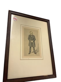 Dr. Rudolph Ludwig Karl Virchow Framed Lithograph