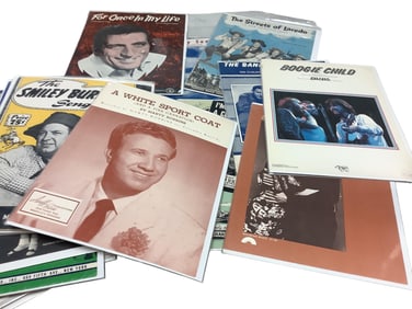 Large Collection of Sheet Music