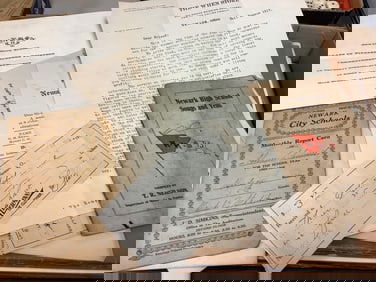 Historic Newark Ephemera