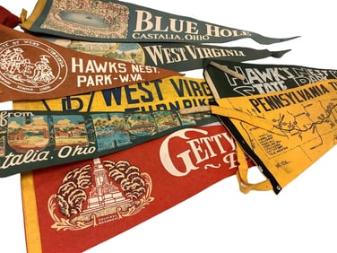 Travel Pennants (8)