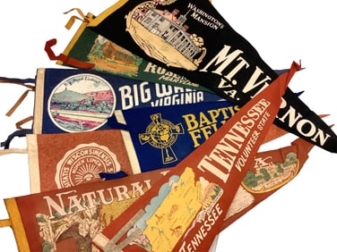 Travel Pennants (8)