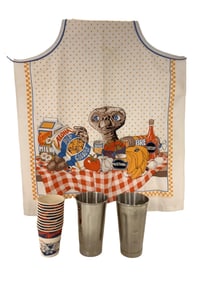 ET Apron, Stainless Steel Cups and Borden Cups