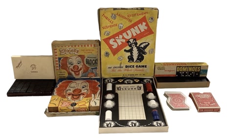 Games, Dominoes, and Playing Cards