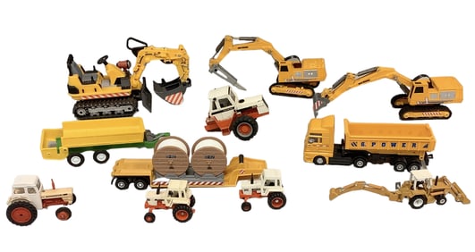 Toy Tractors and Construction Vehicles