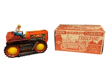 Marx Highboy Climbing Tractor, in Original Box