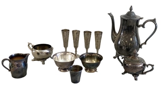 Silver Plated Lot