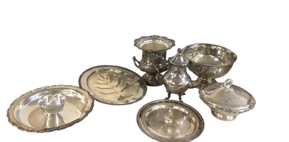 Silver Plated Serving Dishes