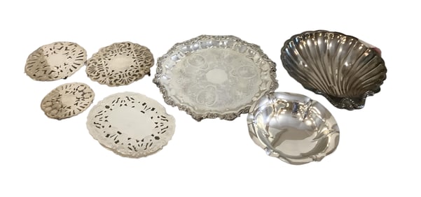 Silver Plated Serving Set