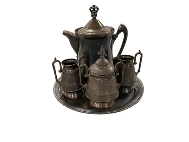 Rare Homan Silverplate Company Set