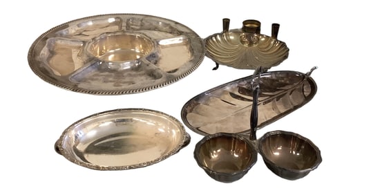 1954 Silver Plated Party Set