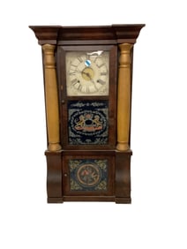 Column and Cornice Clock