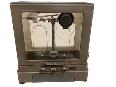 Christian Becker Balance Scale 19 3/4 x 9 x 18 in. (50.2 x 22.9 x 45.7 cm.)