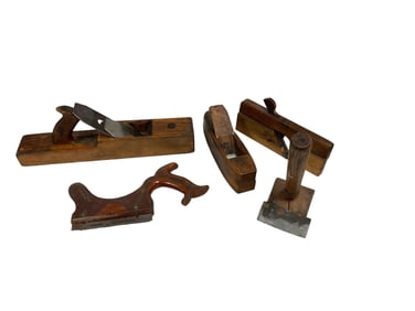 (5) Wood Handle Tools