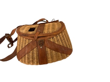 1930's Fishing Creel