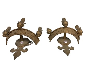 (2) Electric Wall Sconces