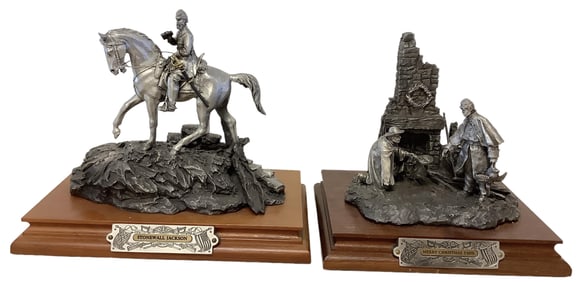 Pewter Sculptures by Fran Barnum