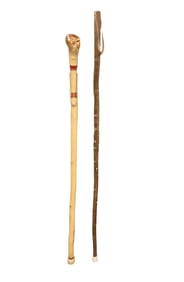 (2) Walking Sticks