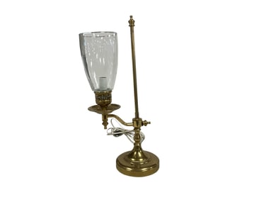 Brass Electric Candle Lamp