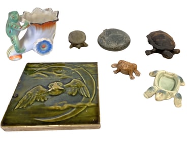 Assortment of Turtles and Frogs