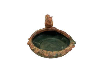 Weller Pottery Squirrel Platter