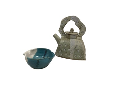 (2) Pieces of Art Pottery