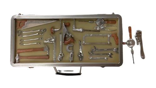 Miniature Tool Set in Case