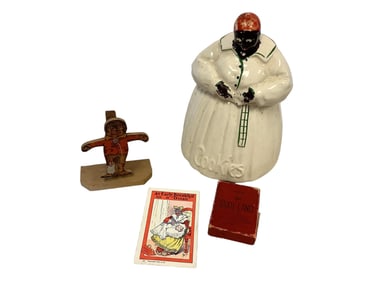 Aunt Jemima Cookie Jar, Americana Cards