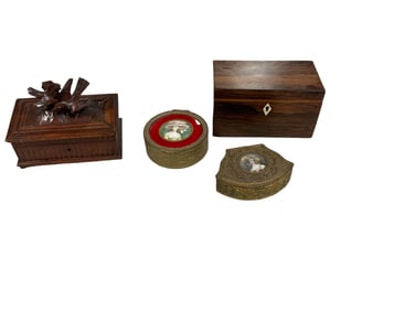 (4) Jewelry Boxes
