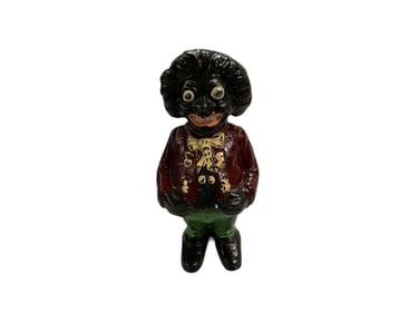 Cast Iron Golliwog Bank