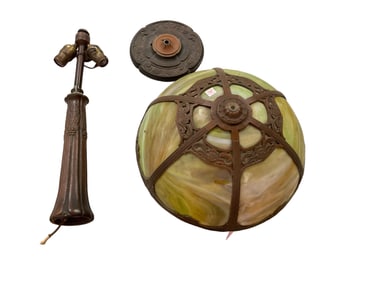 Millersburg Stained Glass Table Lamp