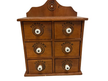 6-Drawer Spice Cabinet