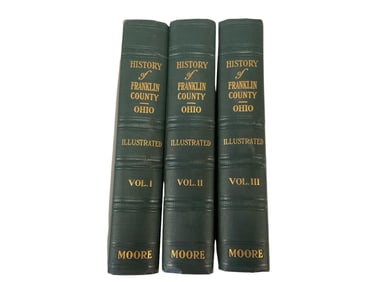 (3) Vol Franklin County Ohio Books