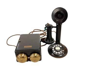 Western Electric Candlestick Rotary Phone