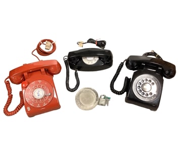 Rotary Phones and Apollo 2 Plaque