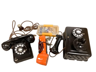 Rotary Phones and Testing Equipment